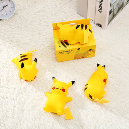 Pokemon Pikachu Night Light Glowing Children Toy Pokemon Pikachu Cute Bedside Lamp Children's Birthday Christmas Present