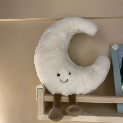 Smile Face Moon Sun Plushie